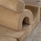 Gyerek ágyfotel, 3 részes | FLIPSTER BROWN SUGAR - SMOL