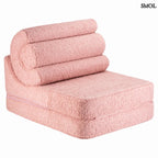 Gyerek ágyfotel | FLIPSTER GUAVA, ággyá alakítható gyerekfotel - smol.hu - fotelként fehér háttérrel