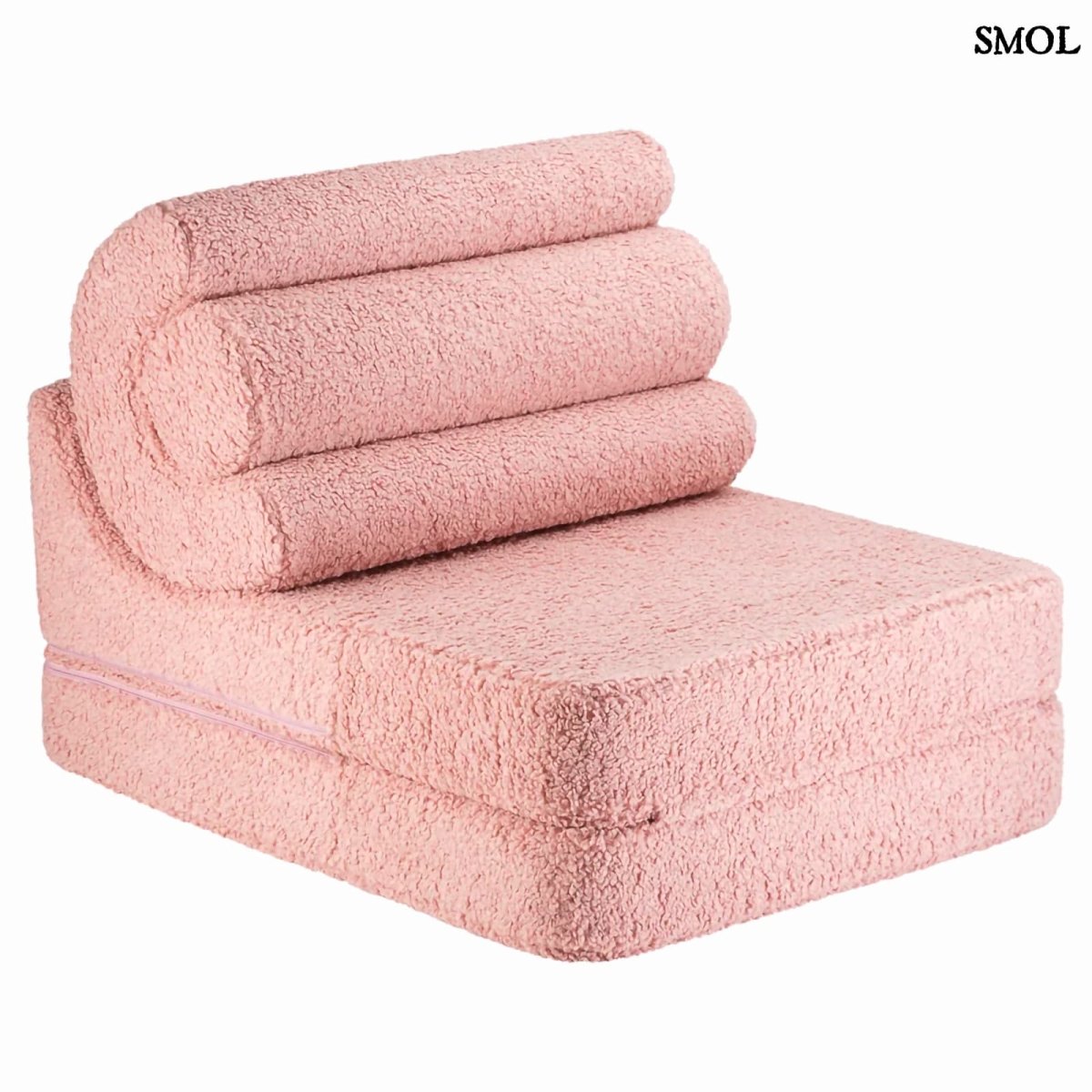 Gyerek ágyfotel | FLIPSTER GUAVA, ággyá alakítható gyerekfotel - smol.hu - fotelként fehér háttérrel