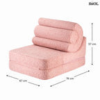 Gyerek ágyfotel | FLIPSTER GUAVA, ággyá alakítható gyerekfotel - smol.hu - fotelként, méretekkel