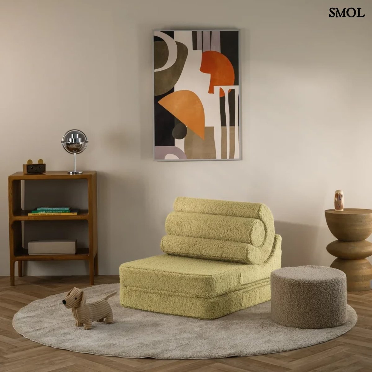 Gyerek ágyfotel, 3 részes | FLIPSTER MATCHA - SMOL