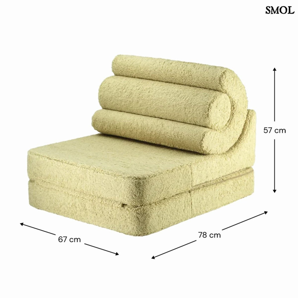 Gyerek ágyfotel, 3 részes | FLIPSTER MATCHA - SMOL