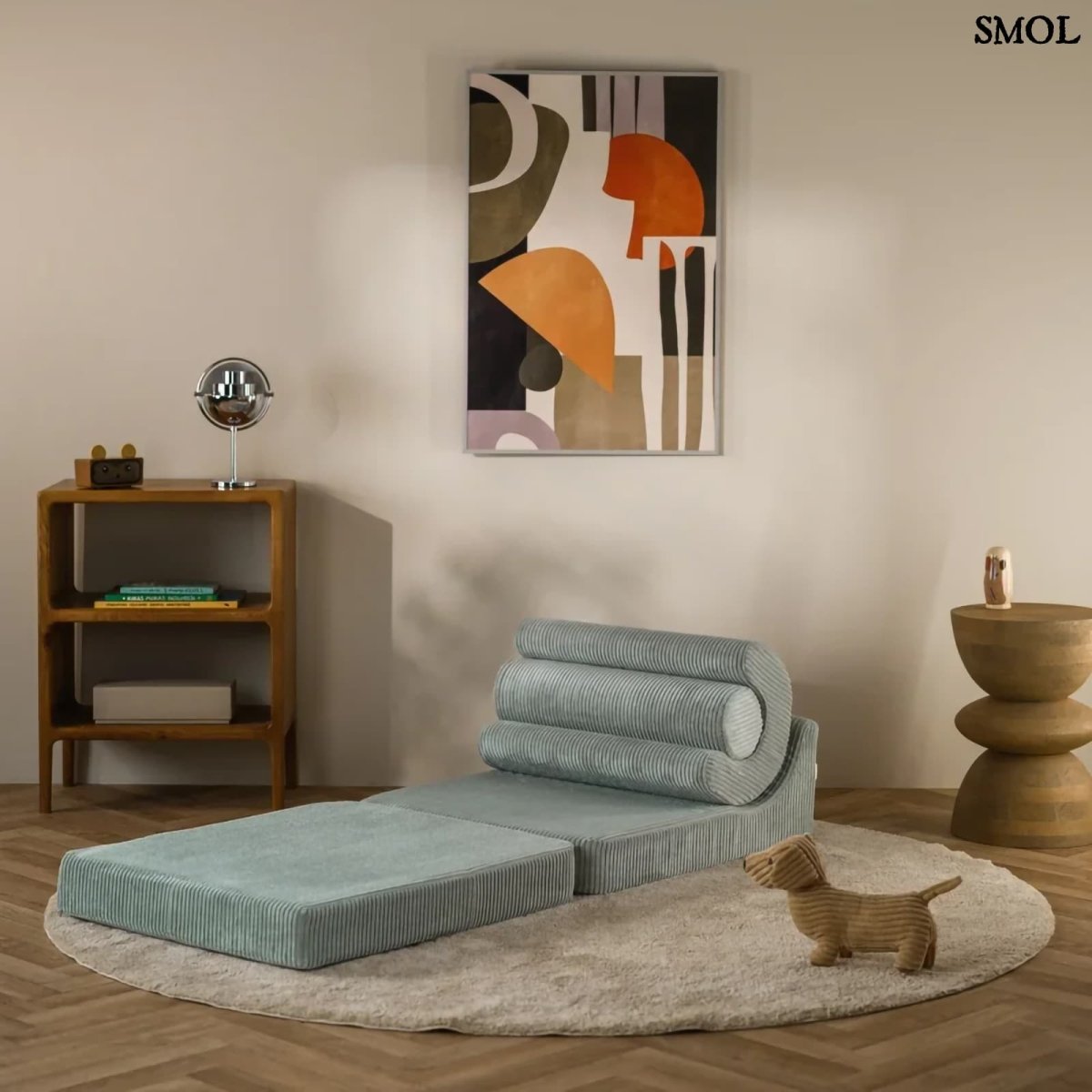 Gyerek ágyfotel, 3 részes | FLIPSTER PEPPERMINT, ággyá alakítható gyerekfotel - smol.hu - gyerekszobában, ágyként