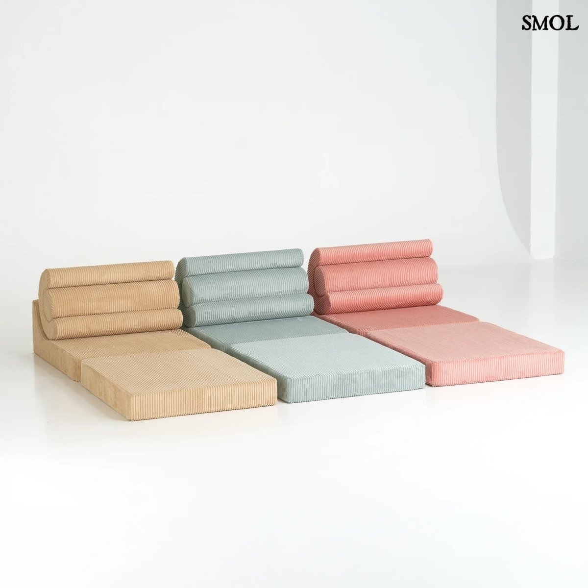 Gyerek ágyfotel, 3 részes | FLIPSTER PEPPERMINT - SMOL