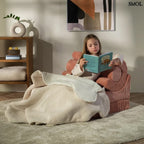 Gyerek ágyfotel, 3 részes | FLIPSTER PINK MOUSSE - SMOL