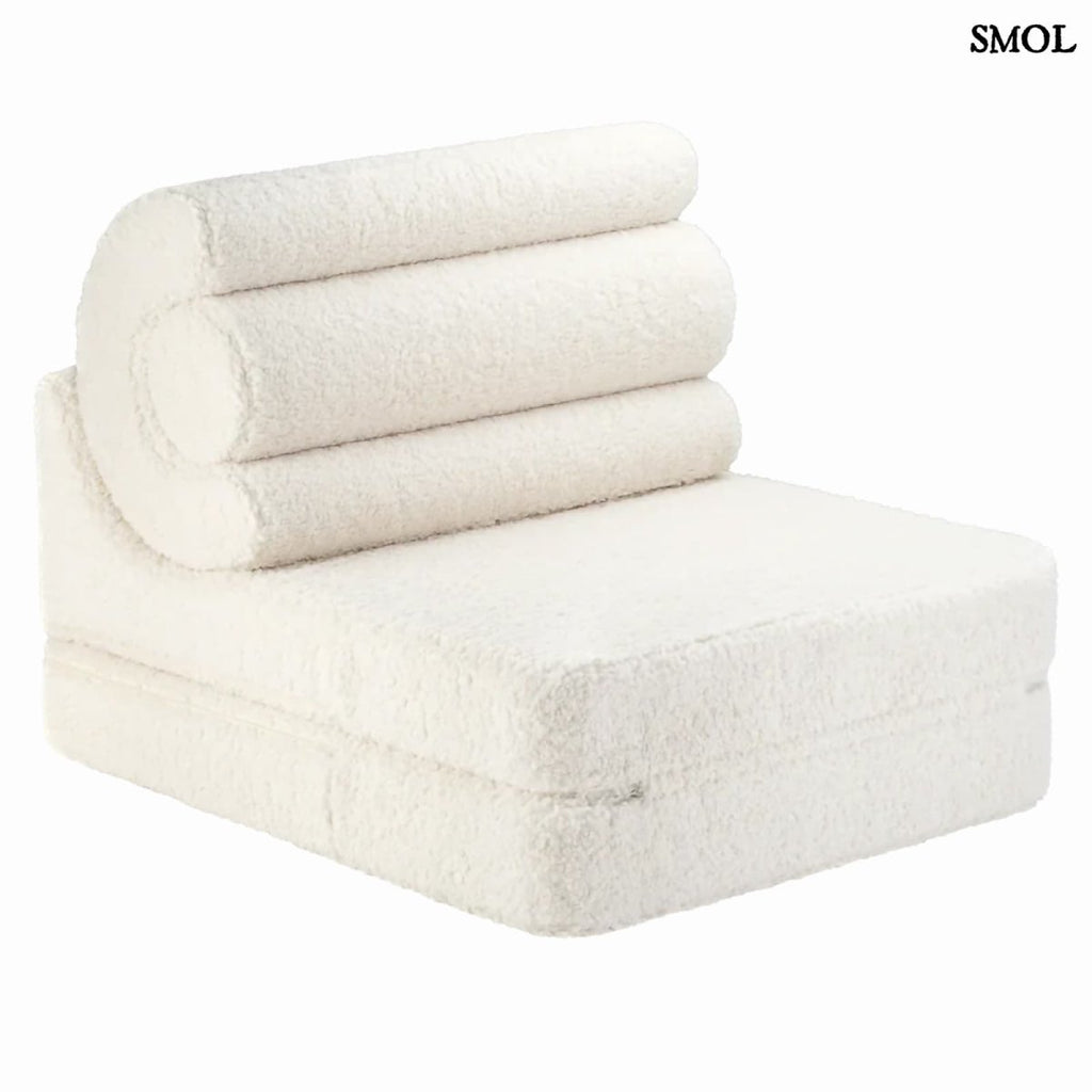 Gyerek ágyfotel, 3 részes | FLIPSTER WHITE - SMOL