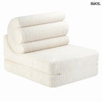 Gyerek ágyfotel, 3 részes | FLIPSTER WHITE - SMOL