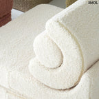 Gyerek ágyfotel | FLIPSTER WHITE, ággyá alakítható gyerekfotel - smol.hu - elemek nagyítva, cipzárral