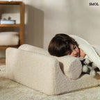 Gyerek ágyfotel, 3 részes | FLIPSTER WHITE - SMOL