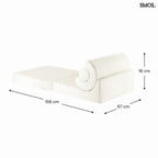 Gyerek ágyfotel, 3 részes | FLIPSTER WHITE - SMOL