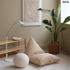 Gyerek babzsák - kordbársony, 110x70x70 | BROWN SUGAR | SMOL - nappaliban