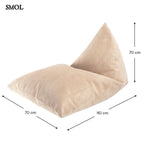 Gyerek babzsák | BROWN SUGAR - smol.hu - méretekkel