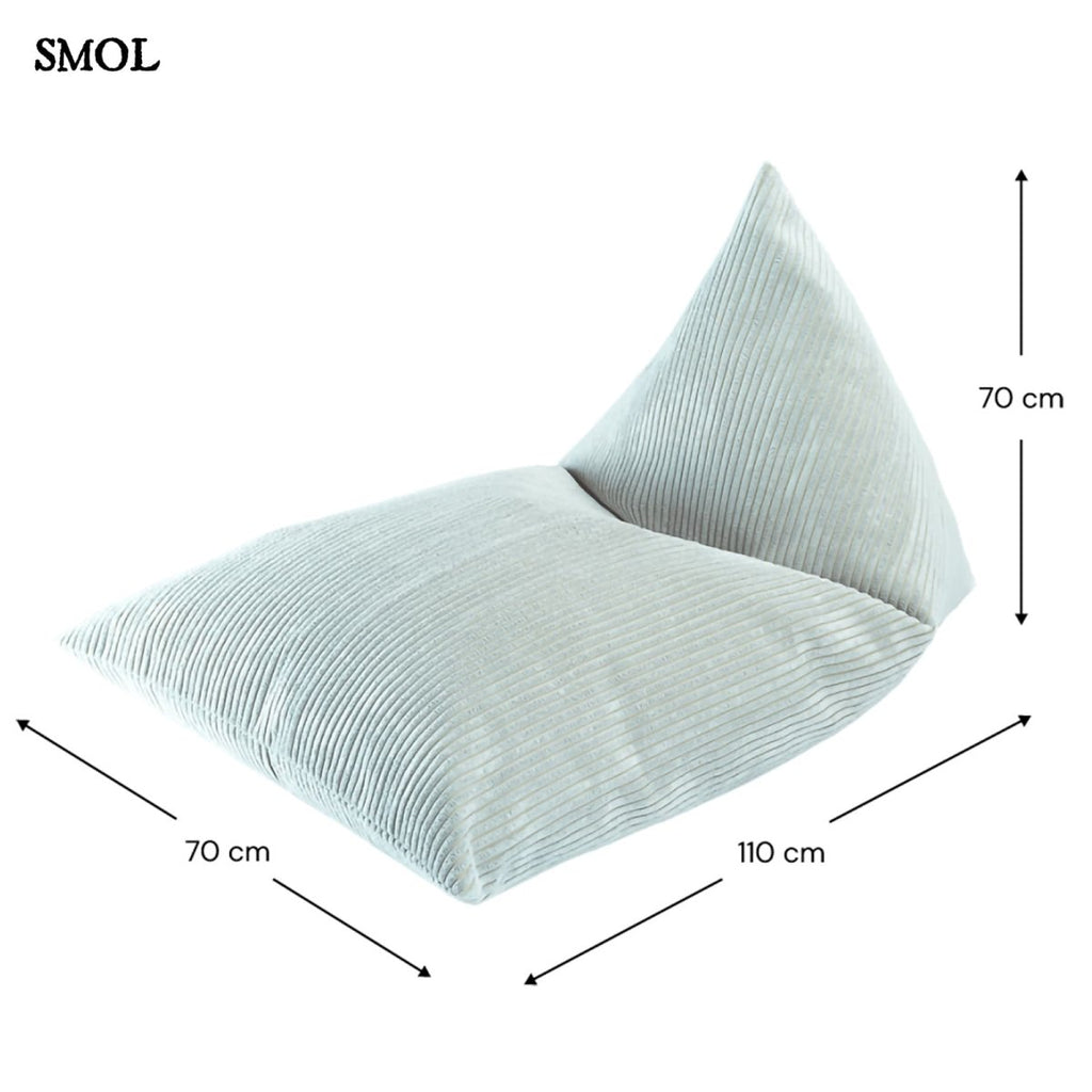 Gyerek babzsák | PEPPERMINT - SMOL - méretekkel