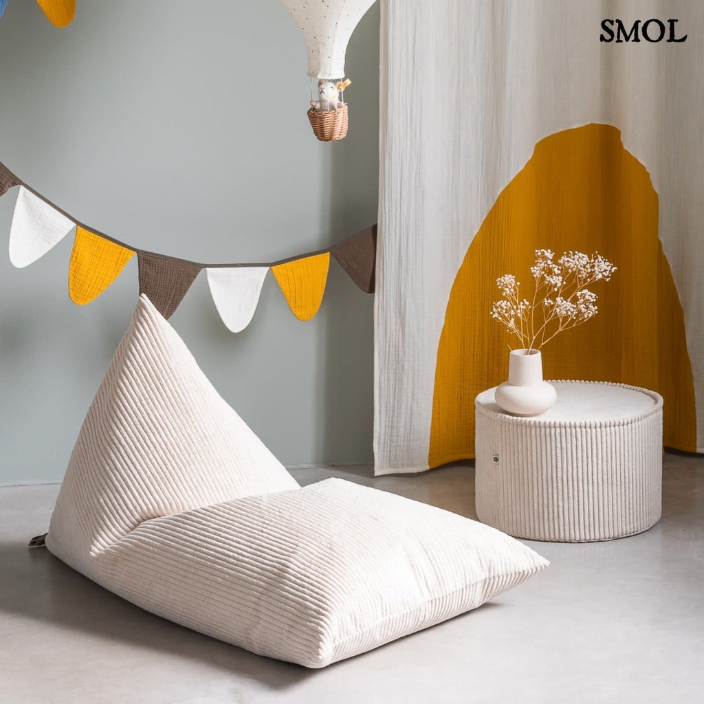 MARSHMALLOW, gyerek babzsák, 110x70x70 - smol.hu - gyerekszobában, puffal