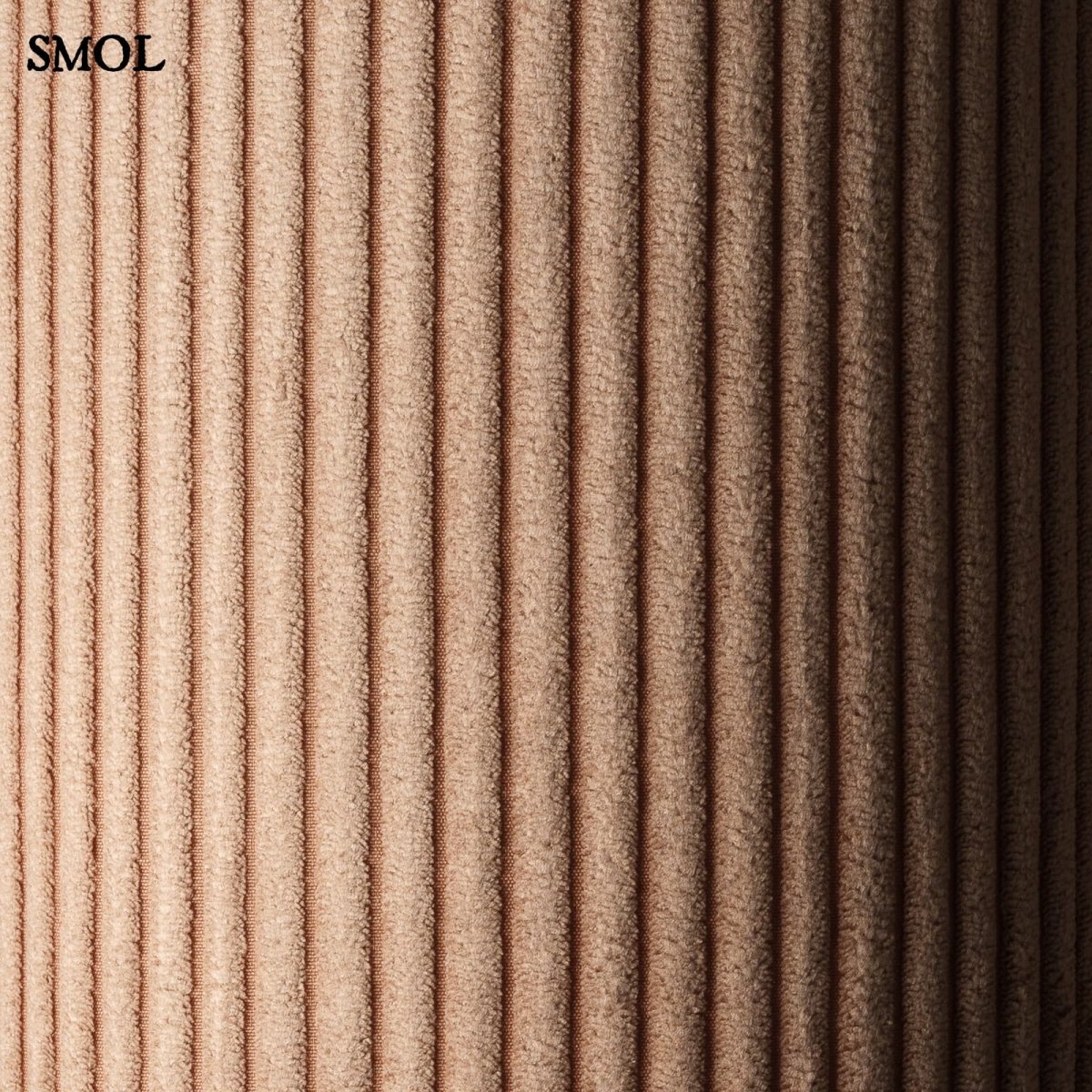 Gyerek babzsák | TOFFEE - SMOL - kordbársony anyag nagyítva