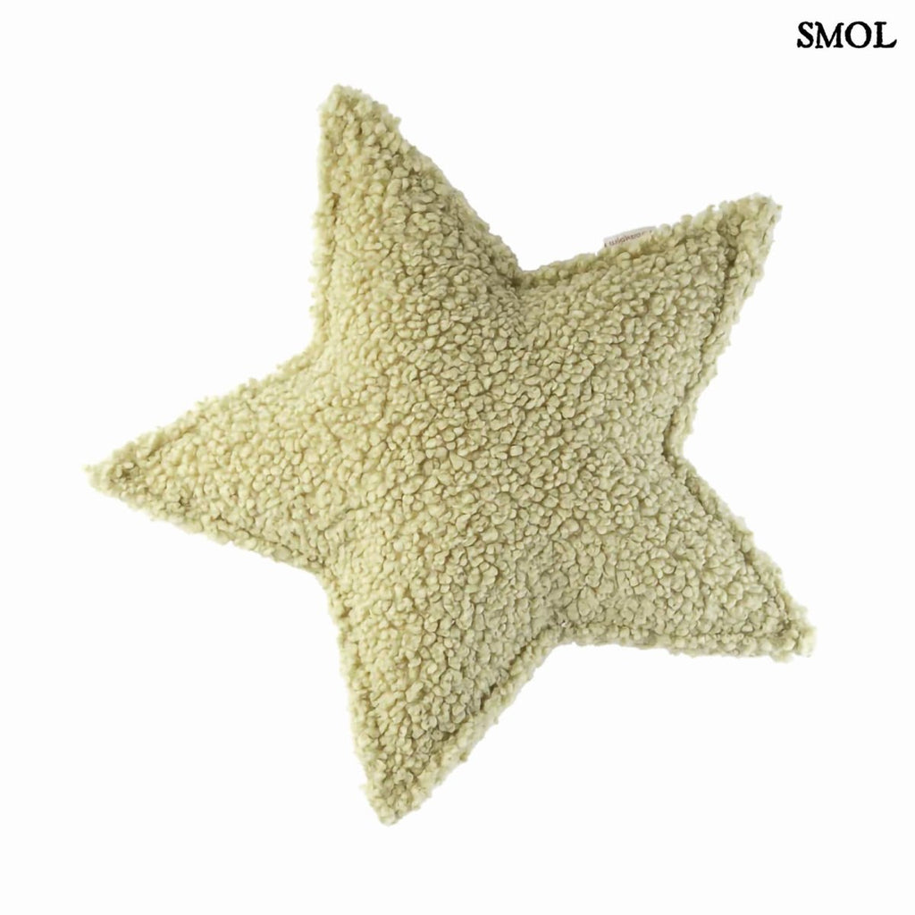 Gyerek csillagpárna | MALA - SMOL -  fehér háttérrel