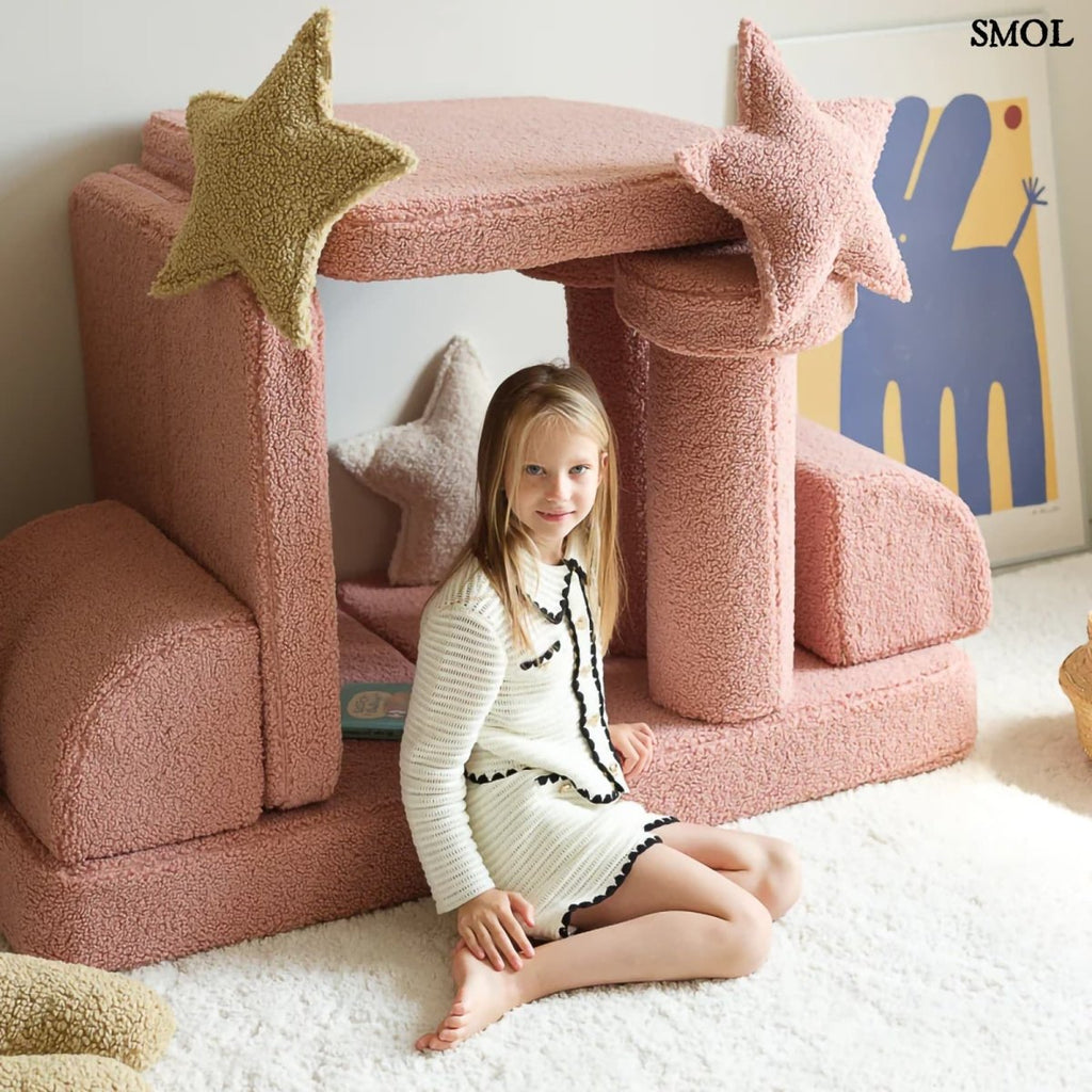 Gyerek csillagpárna | MALA - SMOL -  gyerekkanapé elemeivel, gyerekszobában