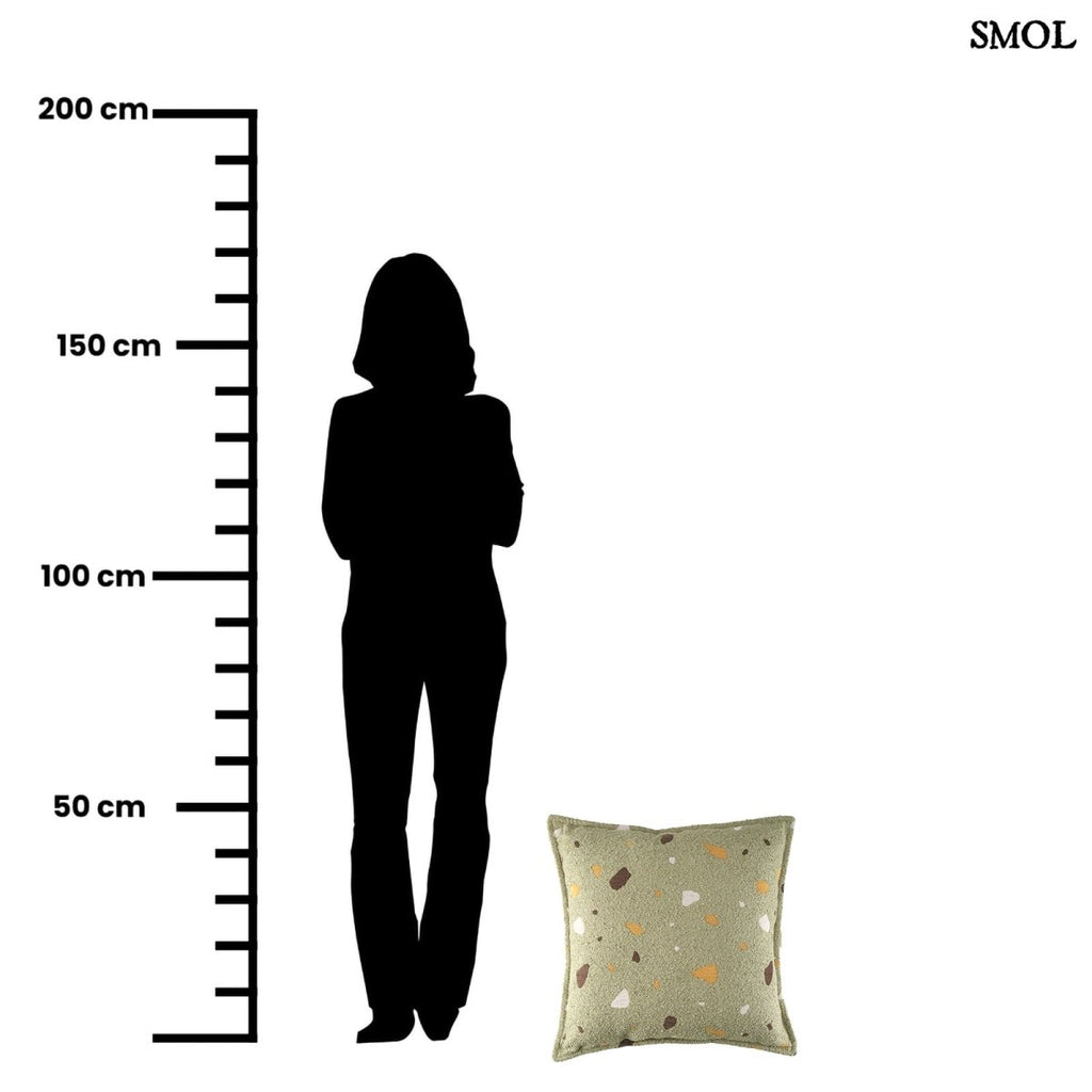 Gyerek díszpárna, 45x45| TERRAZZO MOSS - SMOL