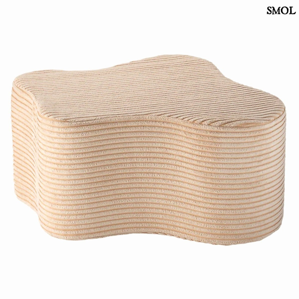 Gyerek felhő puff | CLOUD BROWN SUGAR - SMOL - fehér háttérrel