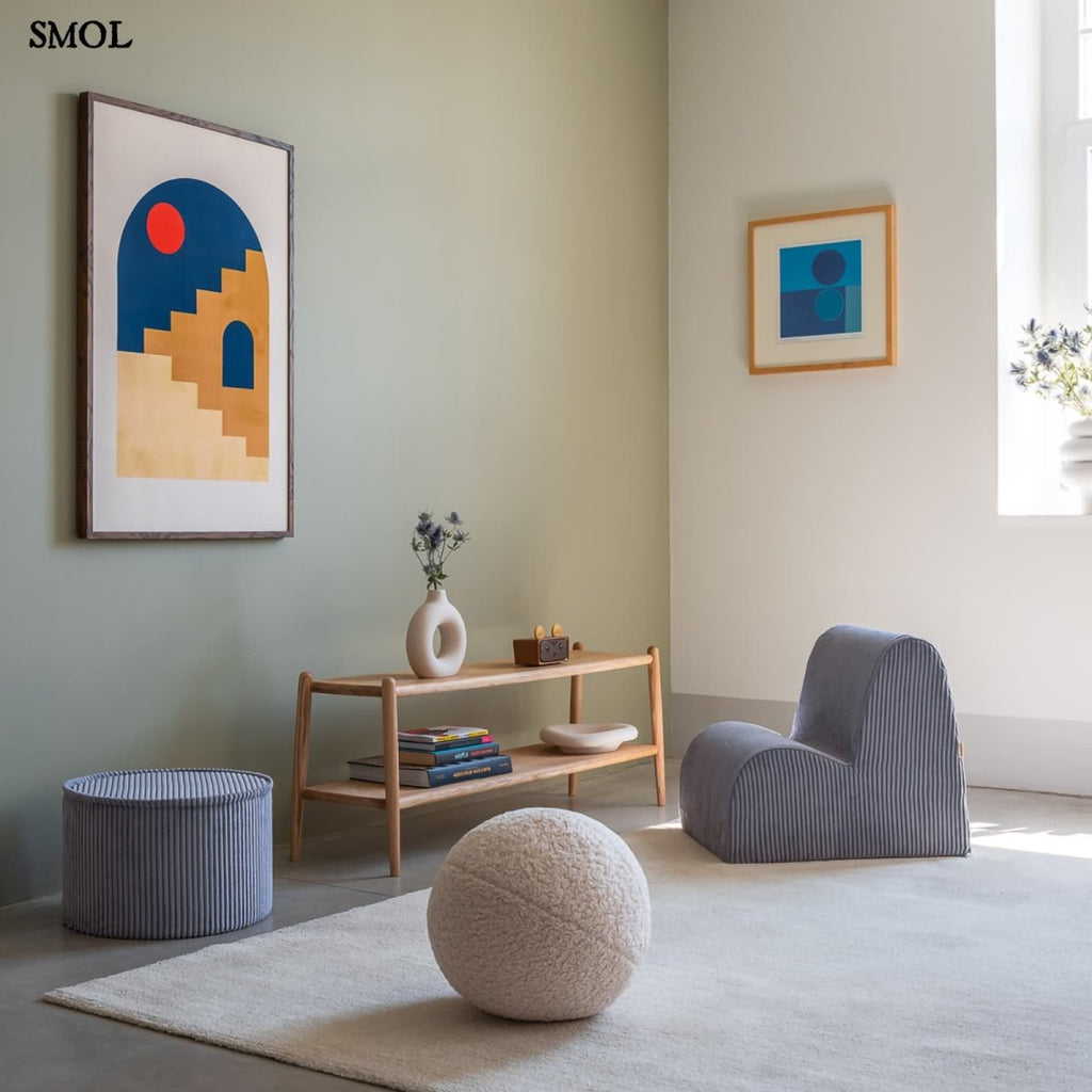 Gyerek felhőfotel | BLUEBERRY - SMOL - kiegészítőkkel