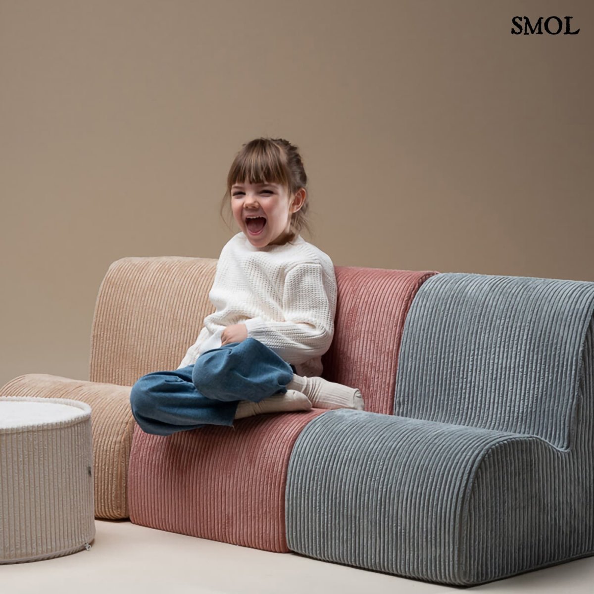 Gyerek felhőfotel | BROWN SUGAR - SMOL - több színben, szorosan egymás mellett