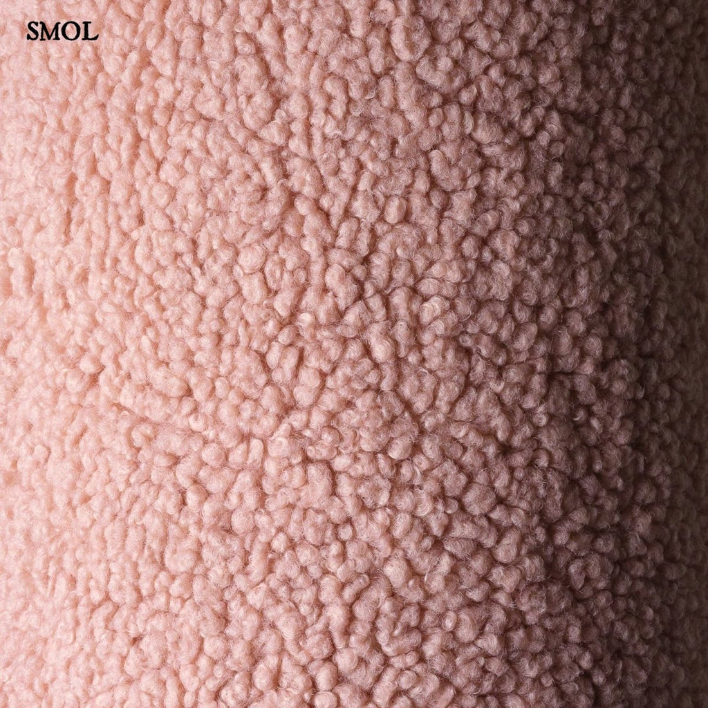 Gyerek felhőfotel | GUAVA, felhő alakú, teddy anyagú gyerekfotel- SMOL - teddy anyag nagyítva