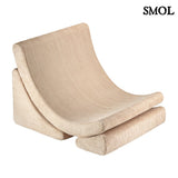 Gyerekfotel, 3 részes, barnacukor | MOON CHAIR