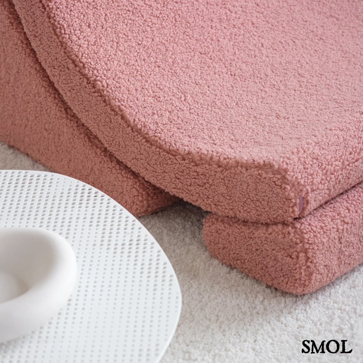 Gyerek holdfotel - 3 részes | GUAVA PINK, moduláris gyerekfotel - SMOL - nagyítva