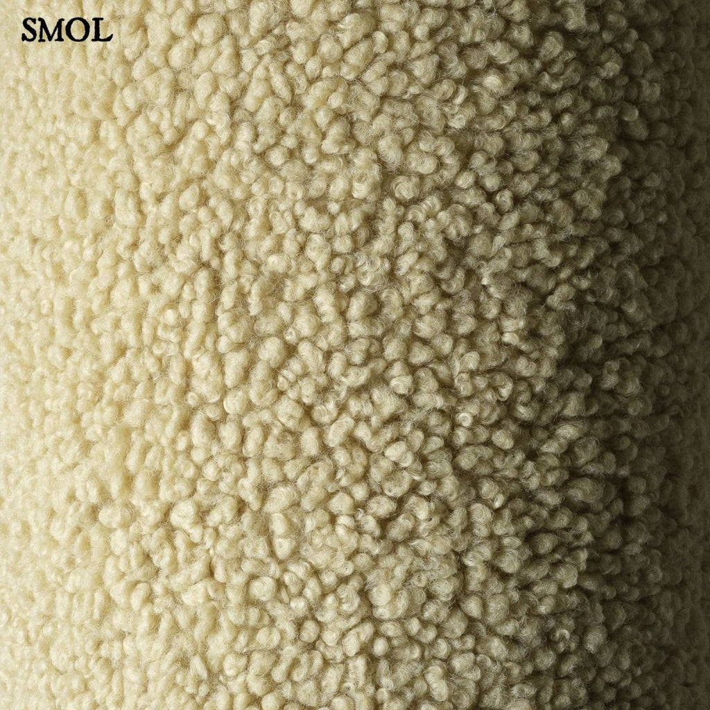 Gyerek holdfotel - 3 részes | MATCHA, hold alakú, moduláris gyerekfotel - SMOL - teddy anyag nagyítva