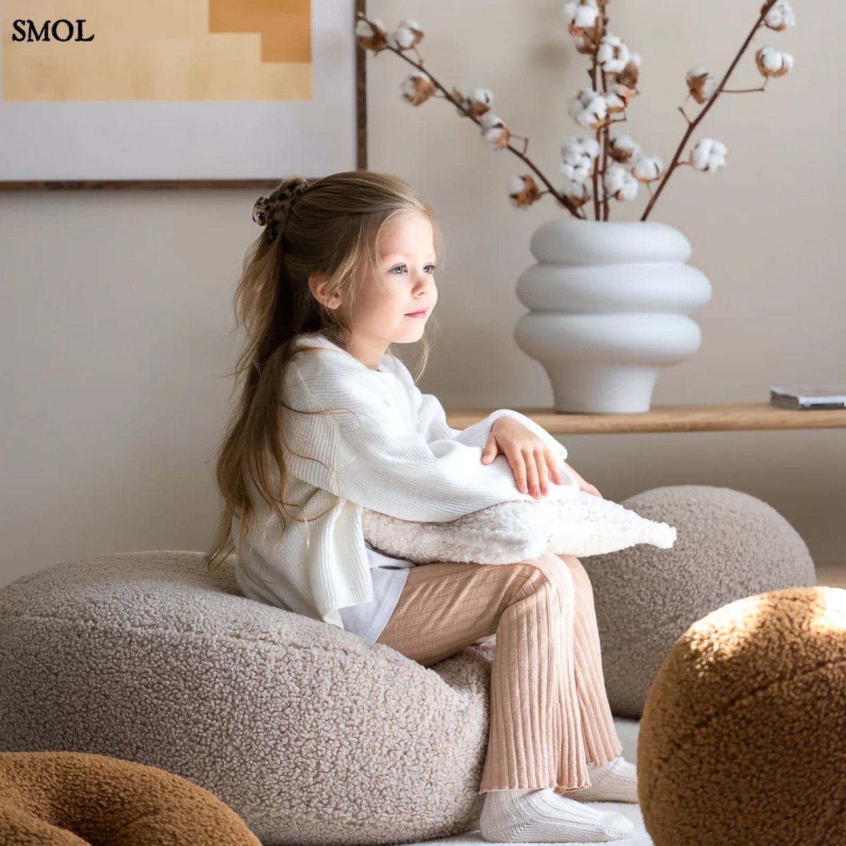 Gyerek kerek babzsák | BISCUIT - SMOL