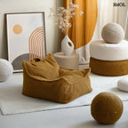 Gyerek kerek babzsák | CREAM WHITE - SMOL