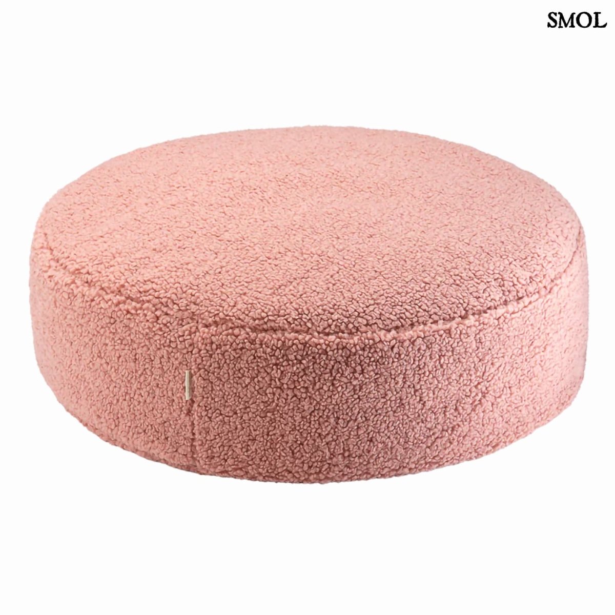 Beanbag pouf for children - round | GUAVA PINK
