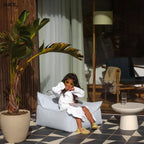 Gyerek kültéri babzsákfotel | AZURE - SMOL