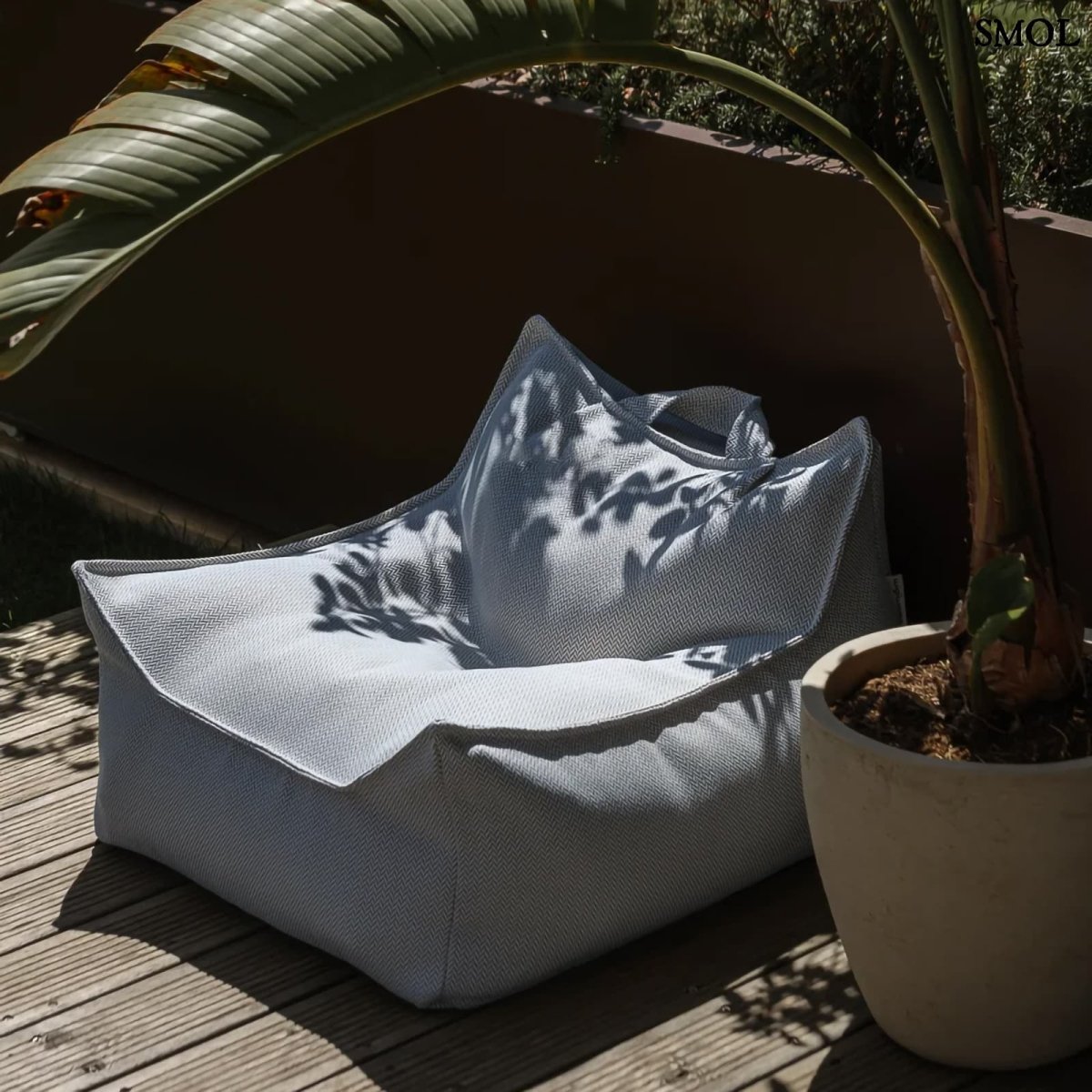 Gyerek kültéri babzsákfotel | AZURE - SMOL