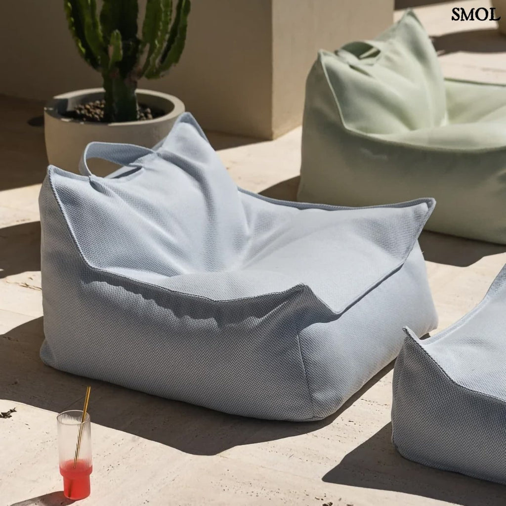 Gyerek kültéri babzsákfotel | AZURE - SMOL