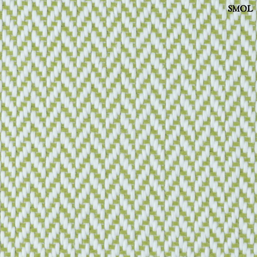 Puff gyerekeknek kültéri használatra, zöld színben-  anyag nagyítva