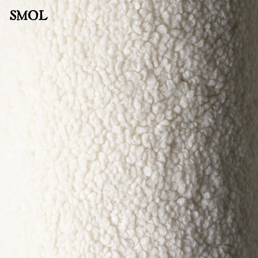 CREAM WHITE BEAR, gyerek babzsákfotel, 70x60x42 - smol.hu