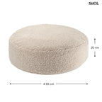 Gyerek Mackós Babzsákfotel és Puff Szett | BISCUIT - SMOL