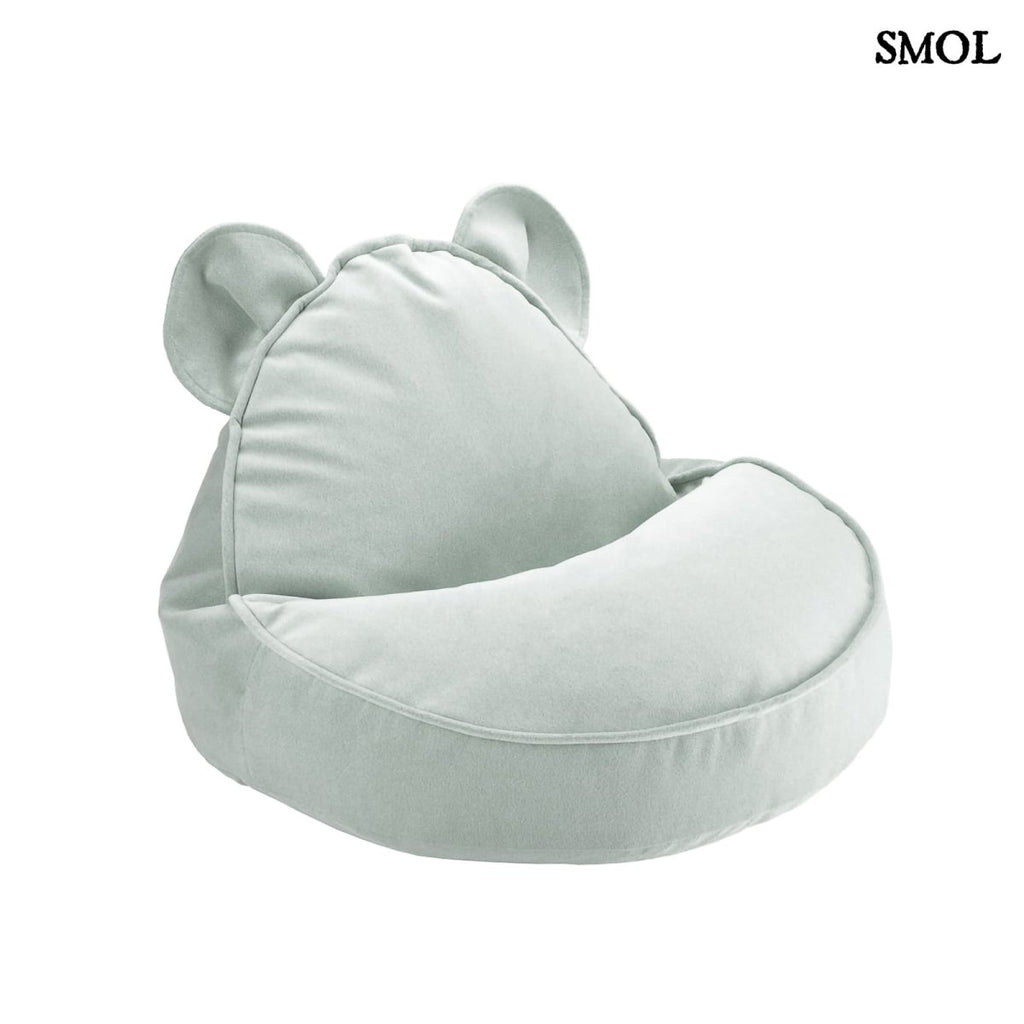 MISTY GREEN BEAR, gyerek babzsákfotel, 70x60x42 - smol.hu