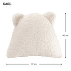 Gyerek mackós párna | CREAM WHITE, mackó alakú gyerekpárna, 40 cm - SMOL méretekkel