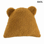 Gyerek mackós párna | MAPLE - SMOL - fehér háttérrel