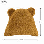 Gyerek mackós párna | MAPLE - SMOL - méretekkel