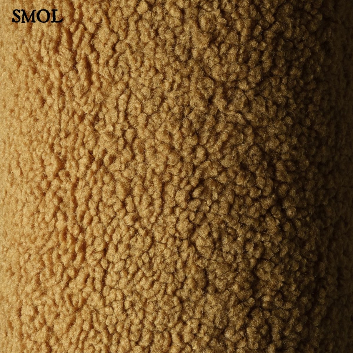 Gyerek mackós párna | MAPLE - SMOL - teddy anyag nagyítva