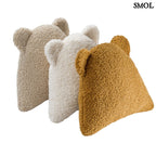 Gyerek mackós párna | MAPLE - SMOL - három színben, egymás mellett