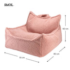 GUAVA PINK, gyerek babzsákfotel, 80x70x50 - smol.hu