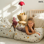 TERRAZZO MARBLE, gyerek babzsákfotel, 80x70x50 - smol.hu