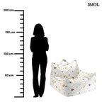 TERRAZZO MARBLE, gyerek babzsákfotel, 80x70x50 - smol.hu