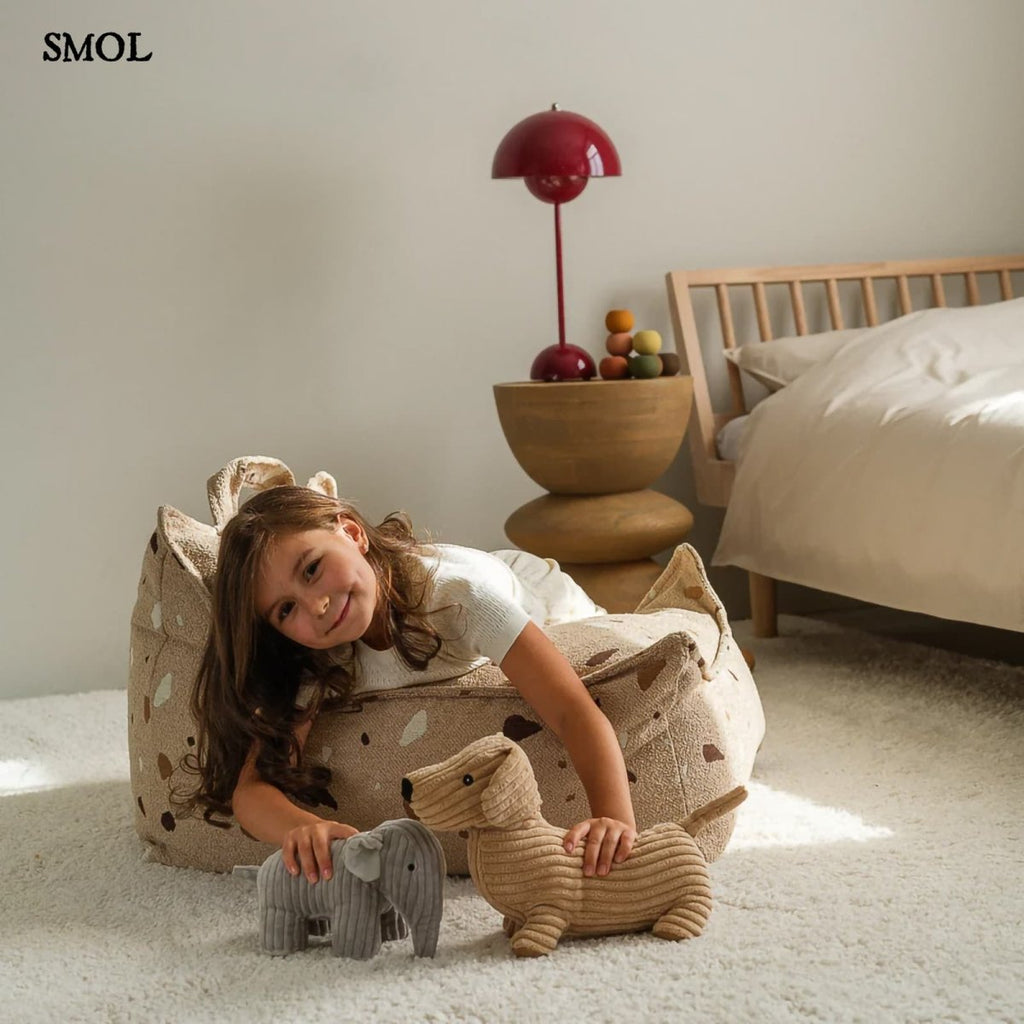 TERRAZZO SAND, gyerek babzsákfotel, 80x70x50 - smol.hu