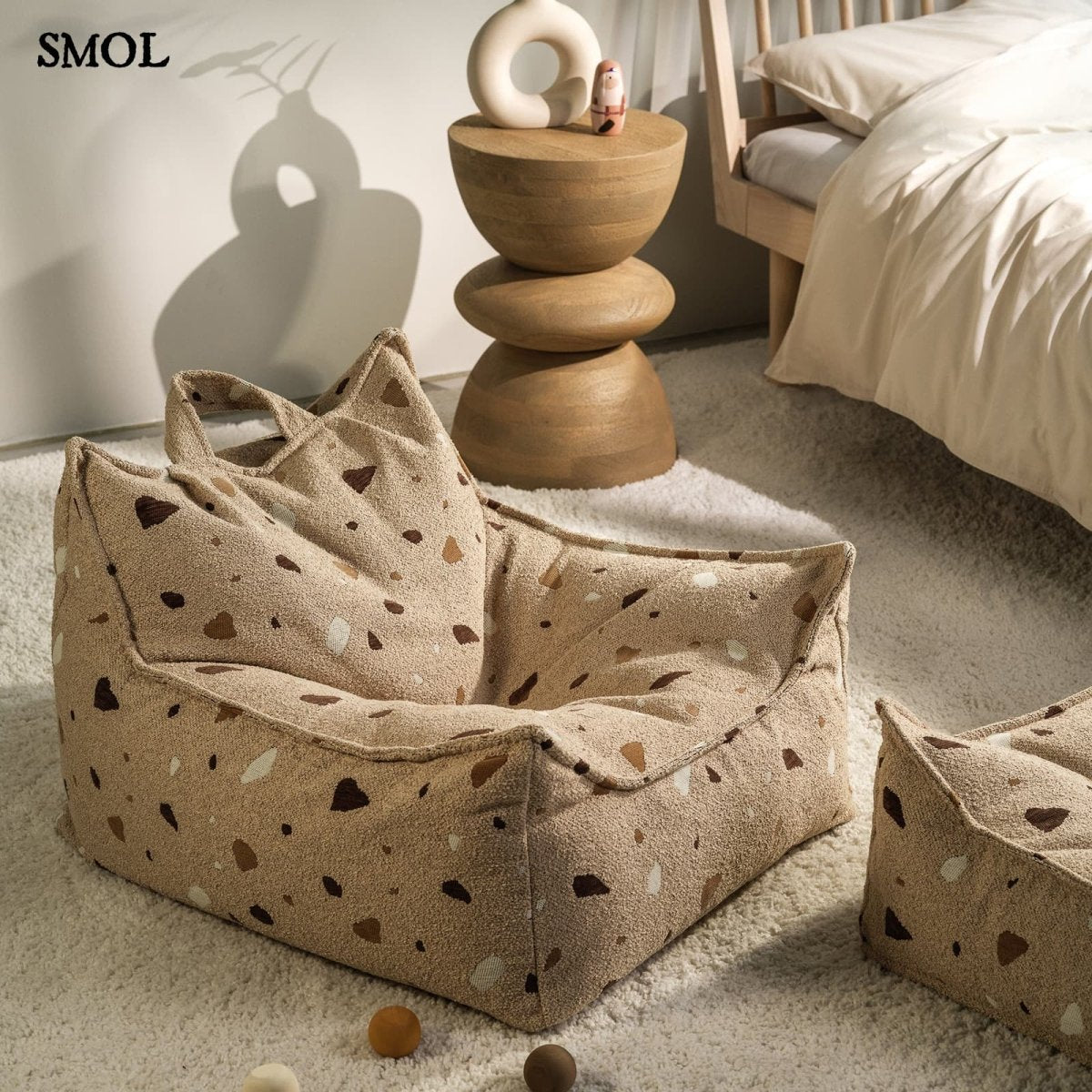 TERRAZZO SAND, gyerek babzsákfotel, 80x70x50 - smol.hu