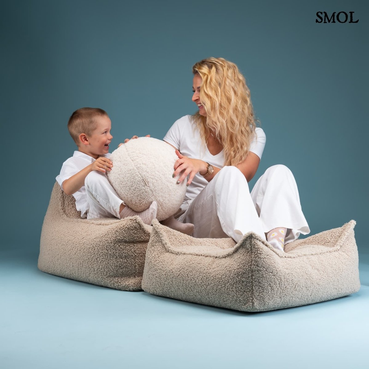 BISCUIT, gyerek puff, 60x60x20 - smol.hu